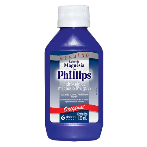 Leite de Magnésia Phillips Original - 120 mL - Suspensão
