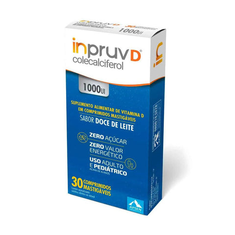 Vitamina D Inpruv D 1.000UI - 30 Unidades - Comprimido