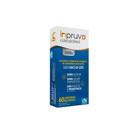Vitamina D Inpruv D 1.000UI - 60 Unidades - Comprimido