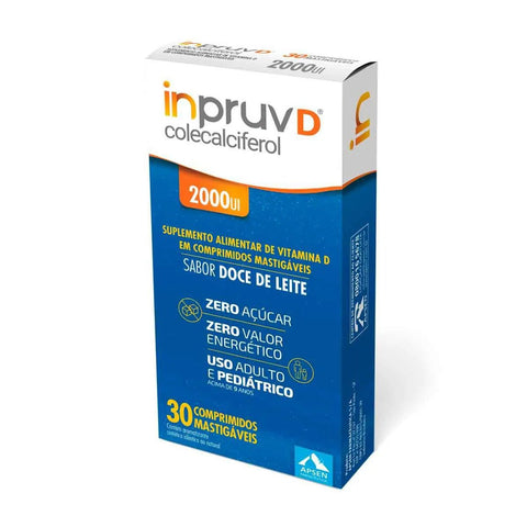 Vitamina D Inpruv D 2.000UI - 30 Unidades - Comprimido