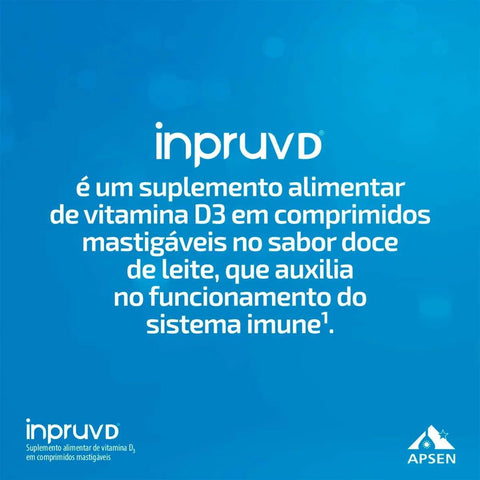 Vitamina D Inpruv D 2.000UI - 30 Unidades - Comprimido