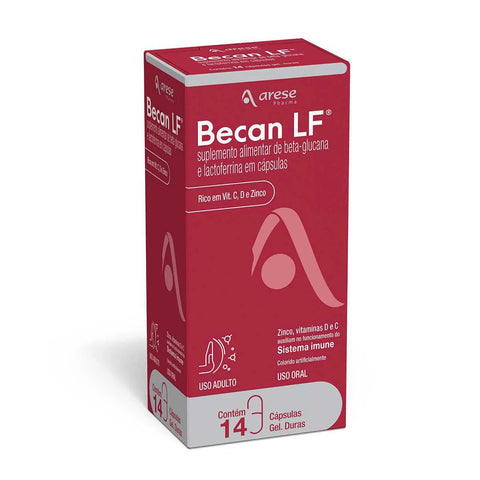 Polivitamínico Becan LF 14 Unidades - Cápsula