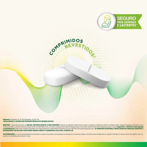 Benestare 625mg - 30 Unidades - Comprimido