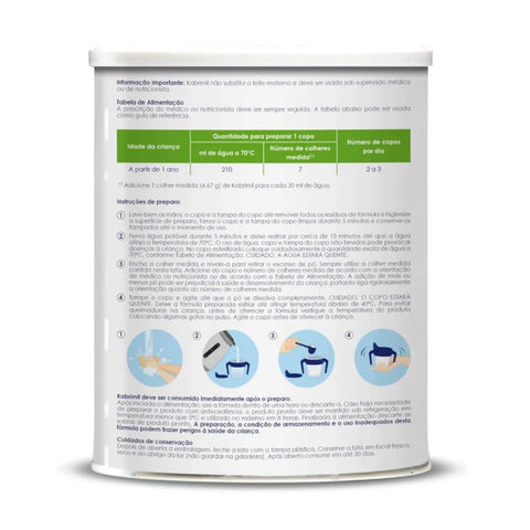 Fórmula Infantil Kabrimil 1 Ano - 400 g