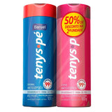 Talco Antisséptico Tenys Pé  Original - 2 x 100 g