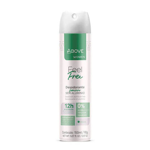 Desodorante Above Aero Zero Women 150 Ml