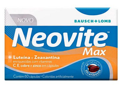 Suplemento Antioxidante Neovite Max  60 Unidades - Cápsula