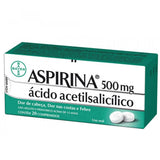 Aspirina  500mg - 20 Unidades - Comprimido