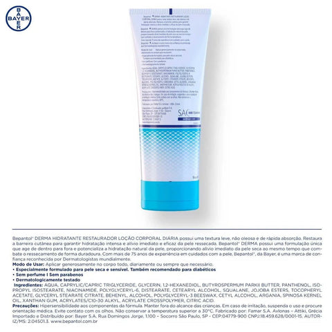 Bepantol Derma Balm Corporal  Restaurador - 200 mL - Creme