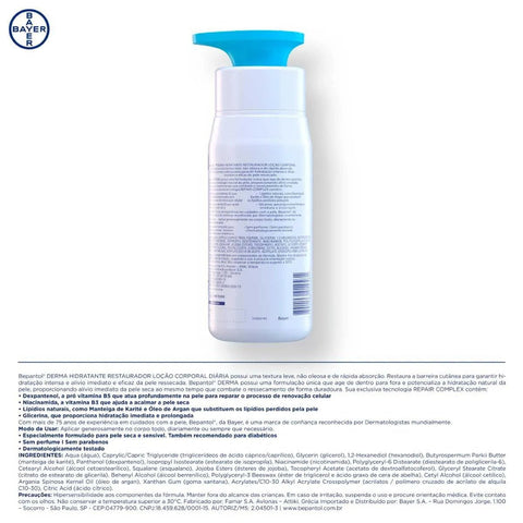 Bepantol Derma Balm Corporal Restaurador - 400 mL - Creme