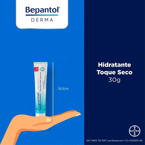 Bepantol Derma Hidratante  Pele Normal & Seca - 30 g - Creme