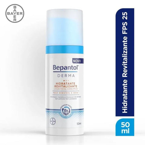 Bepantol Derma Loção Facial  Revitalizante - 50 mL - Creme