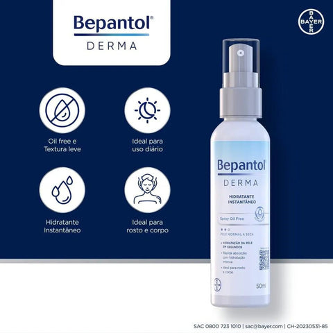 Bepantol Derma Spray Hidratante 50ml