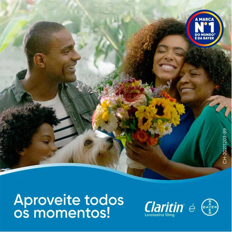 Claritin 10mg - 12 Unidades - Comprimido