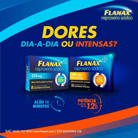 Flanax 550mg - 2 Unidades - Comprimido