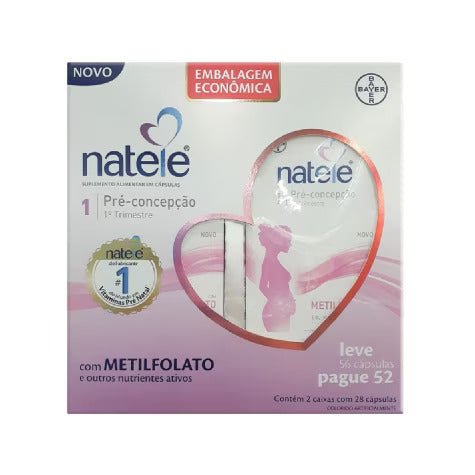 Natele Pré-Concepção 56 Unidades - Cápsula