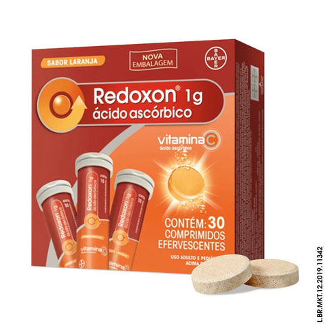 Vitamina C Redoxon 1g - 30 Unidades - Efervescente