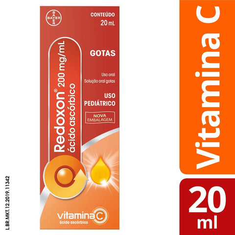 Vitamina C Redoxon 200mg - 20 mL - Gotas