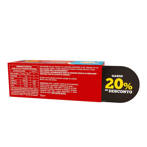 Vitamina C Redoxon Tripla Ação 1g + 10mcg + 10mg - 10 Unidades - Efervescente (A1)