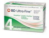 Becton Dickinson Agulha Bd Ultra-Fine Nano para Caneta Tamanho 4 mm - 100 Unidades