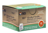 Almofadas Para Assepsia Álcool Swabs Bd  100 Unidades