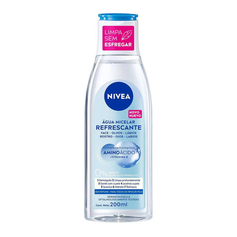 Água Micelar Nivea 7 em 1 - Linha MicellAir - 200 mL