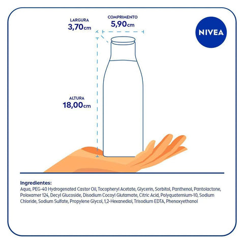 Água Micelar Nivea 7 em 1 - Linha MicellAir - 200 mL