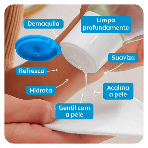 Água Micelar Nivea 7 em 1 - Linha MicellAir - 200 mL