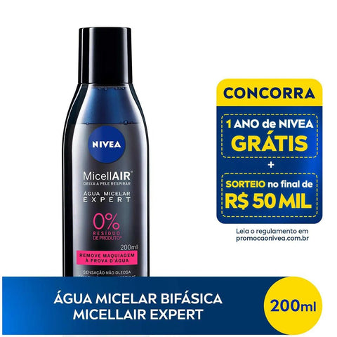 Água Micelar Nivea Bifásica - Linha Expert - 200 mL