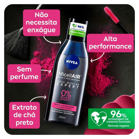 Água Micelar Nivea Bifásica - Linha Expert - 200 mL