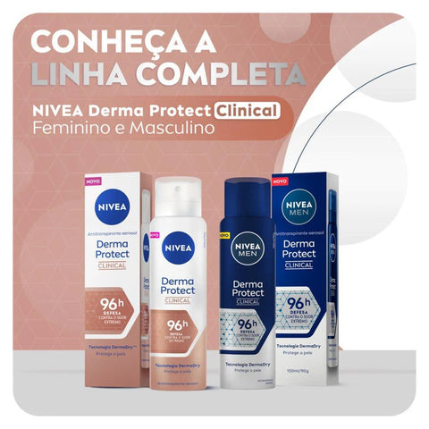 Antitranspirante Feminino Nivea Derma Protect Clinical Aerossol Com 150Ml
