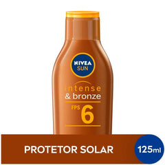 Bronzeador Nivea Sun Intense & Bronze  FPS 6 - 125 mL