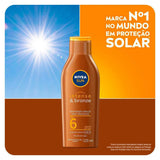 Bronzeador Nivea Sun Intense & Bronze  FPS 6 - 125 mL