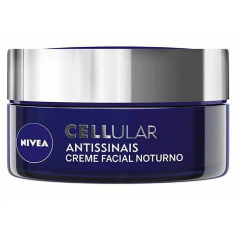 Creme Facial Nivea Cellular Hialurônico Antirrugas Noturno 51G