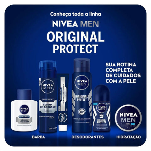Creme Hidratante Corporal Nivea Men 4 Em 1 - Lata Com 30G