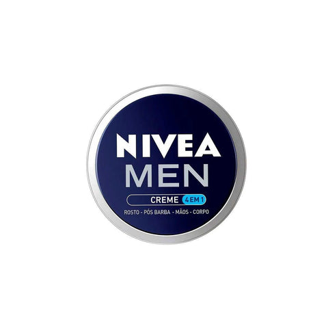 Creme Hidratante Corporal Nivea Men 4 Em 1 - Lata Com 75G