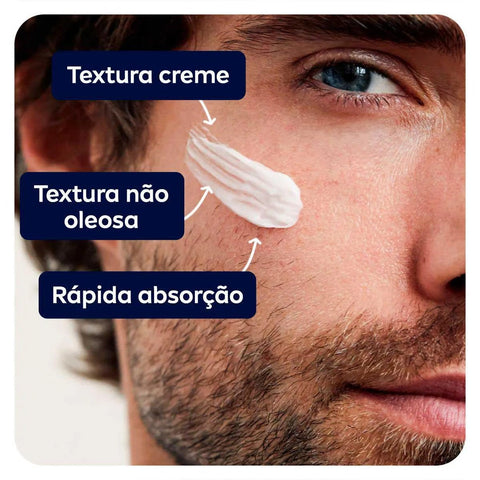 Creme Hidratante Corporal Nivea Men 4 Em 1 - Lata Com 75G