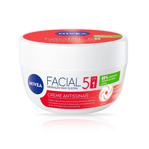 Creme Hidratante Facial Nivea Antissinais 100G