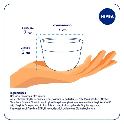 Creme Hidratante Facial Nivea Antissinais 100G
