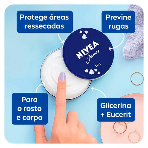 Creme Hidratante Nivea Lata 145G
