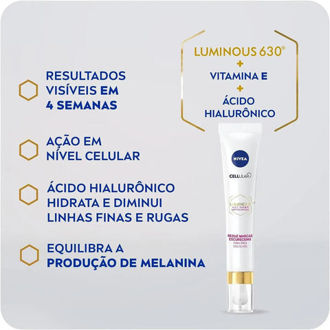 Creme Nivea Celluar Lumi Olhos 15 Ml