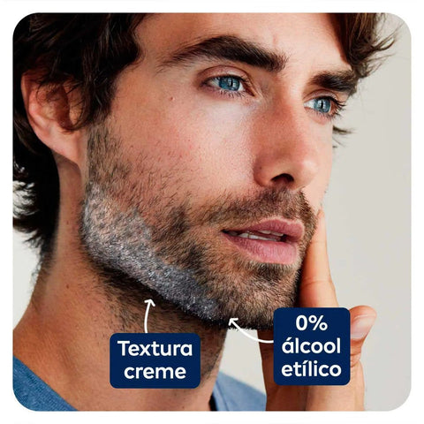 Creme Para Barbear Nivea Sensitive 2 Em 1 - 65G