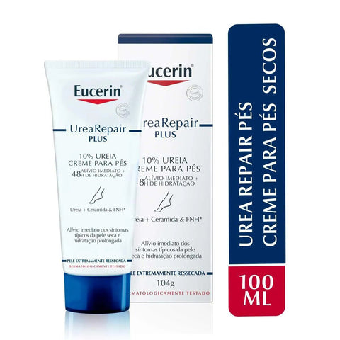 Creme Para Pés Eucerin 10% Ureia Urearepair Plus 100Ml