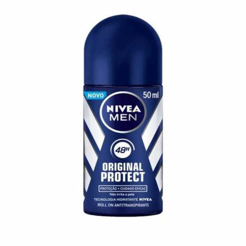 Desodorante Antitranspirante Masculino Nivea Men Protect Original Roll-On, 1 Unidade Com 50Ml