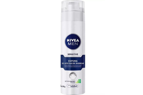 Espuma Para Barbear Nivea Men Sensitive 200Ml