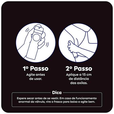 Desodorante Antitranspirante Feminino Nivea Black & White Máxima Proteção Aerossol, 1 Unidade Com 150 Ml