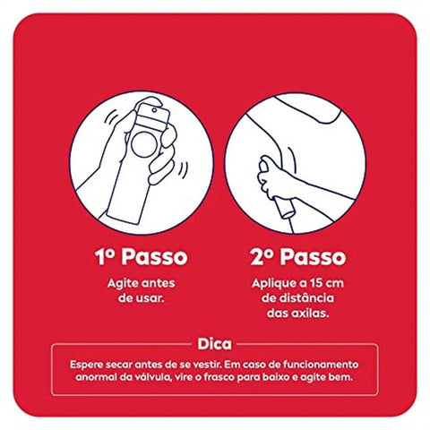 Desodorante Antitranspirante Masculino Nivea For Men Dry Impact Aerossol, 1 Unidade Com 200Ml