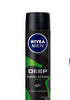 Beiersdorf Desodorante Antitranspirante Masculino Nivea Men Deep Carvão Ativado Citrus, Aerossol, 1 Unidade Com 150Ml