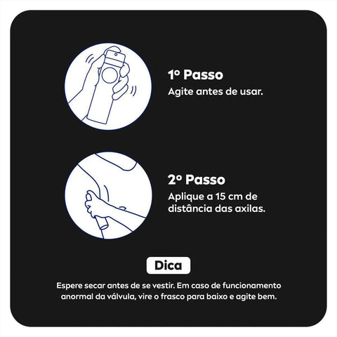Desodorante Antitranspirante Masculino Nivea Men Deep Carvão Ativado Original, Aerossol, 1 Unidade Com 150Ml