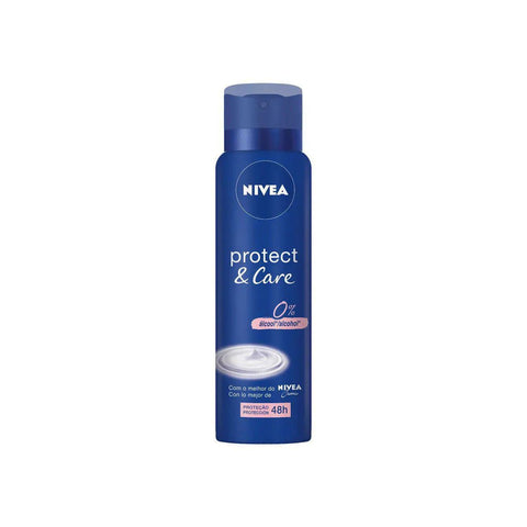 Desodorante Antitranspirante Nivea Protect & Care Aerossol, 1 Unidade Com 150Ml